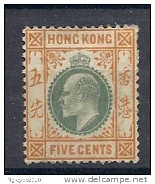 130101527  HK  YVERT  Nº  80  *  MH - Unused Stamps