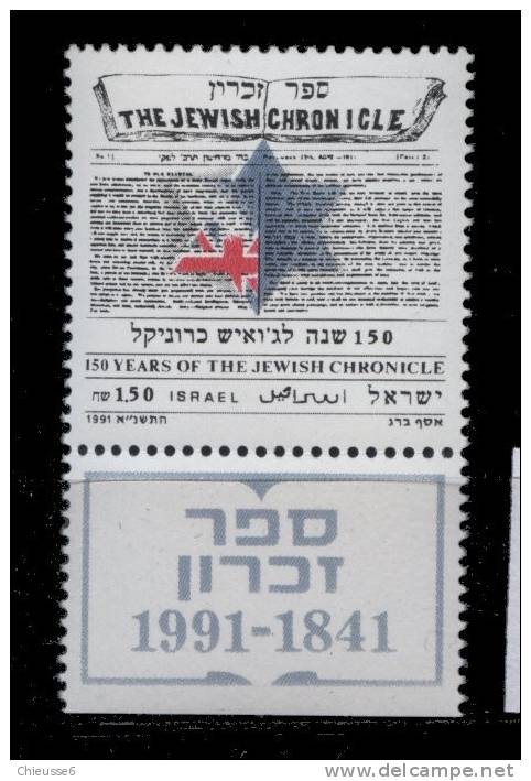 Israel ** N° 1145  " The Jewish" - Ongebruikt (met Tabs)