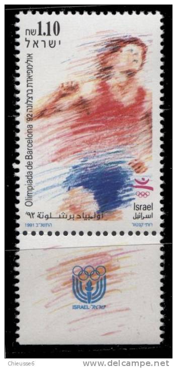 Israel ** N° 1151 - J. O. De Barcelone- - Unused Stamps (with Tabs)