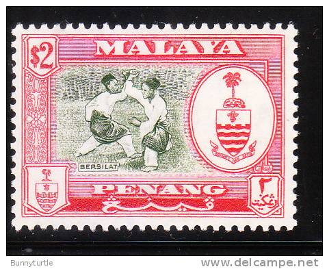Malaya Penang 1960 Arms $2 MNH - Penang