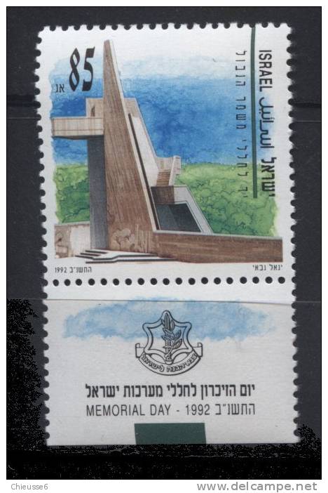 Israel ** N° 1163 - Journée Du Souvenir - Unused Stamps (with Tabs)