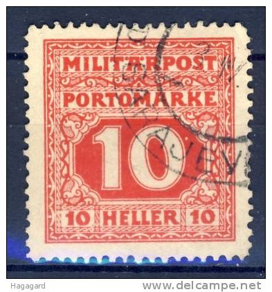 ##C1818. Austria 1916. Military Due. Michel 18. Cancelled - Portomarken