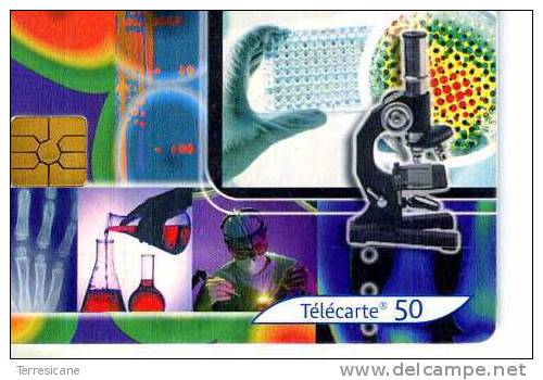 FRANCE TELECOM FRANCIA CHIP  LA MEDECINE TEMATICA THEMATIC MEDICINA Télécarte Phonecard Telefonkart - 50 Einheiten