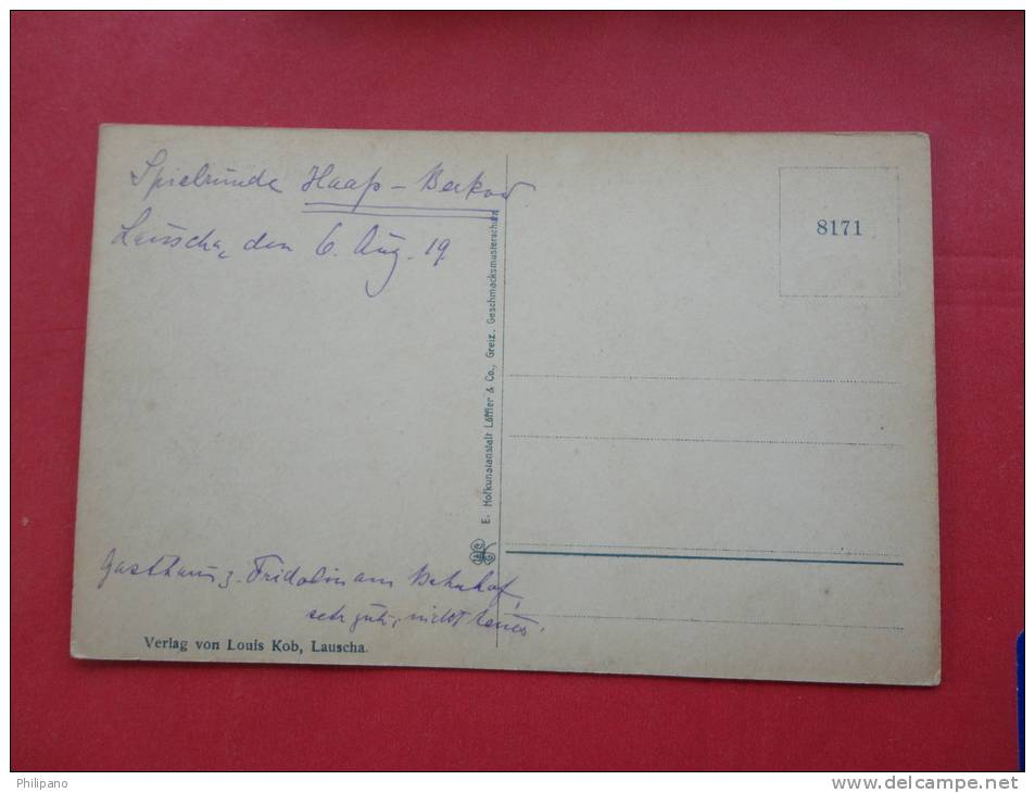 Germany > Thuringia > Lauscha S-M Ca 1910--- Note Paper Peel Left Side   -- - - -   --- Ref 832 - Lauscha