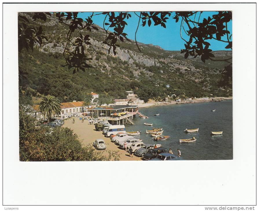 Portugal Cor 22056 - PORTINHO DA ARRÁBIDA - OLD CARS AUTOMOBILES VOITURES VW COX OPEL - Setúbal