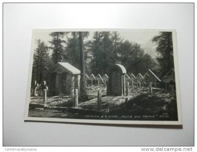 Cimitero Di Guerra Aquile Delle Tofane Pocol - War Cemeteries