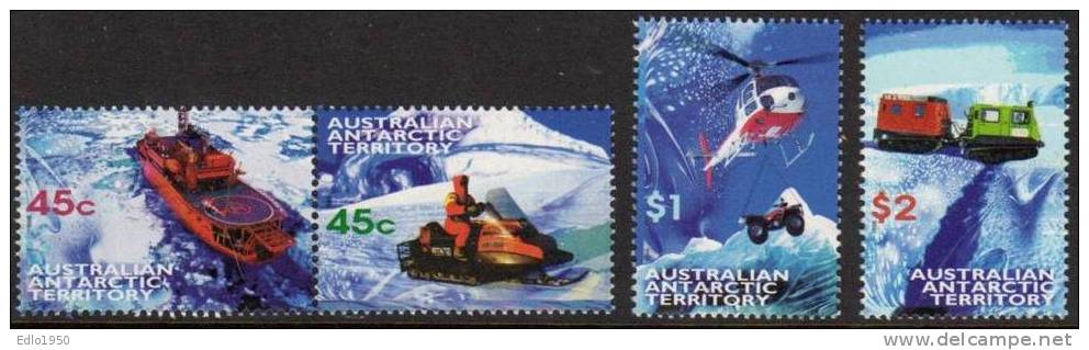 AAT Australian Antarctic Territory -1998- Transport  -  Mi.115-118- MNH - Neufs