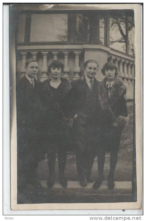 Groupe De Personnes  - CARTE PHOTO - Hommes