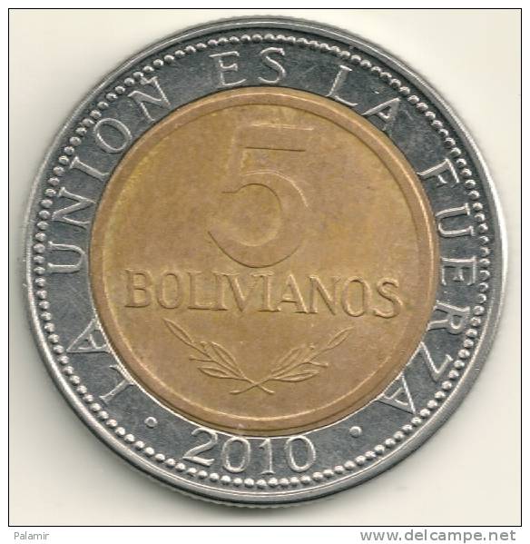 Bolivia 5 Bolivianos 2010  KM#212 - Bolivie