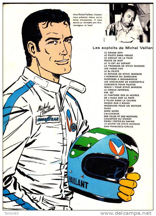 Jean Graton - Michel Vaillant N° 14 - Mach 1 Pour Steve Warson - Éditions Dargaud - ( 1968 ) . - Michel Vaillant