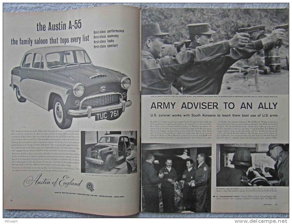 Magazine LIFE - FEBUARY 3 ,  1958 - INTER. ED. - EISENHOWER - GOODYEAR - Pub. SABENA Pour Expo 1958 Bruxelles (3060) - Novità/ Affari In Corso