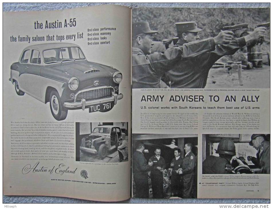 Magazine LIFE - FEBUARY 3 ,  1958 - INTER. ED. - EISENHOWER - GOODYEAR - Pub. SABENA Pour Expo 1958 Bruxelles (3060) - Journalismus