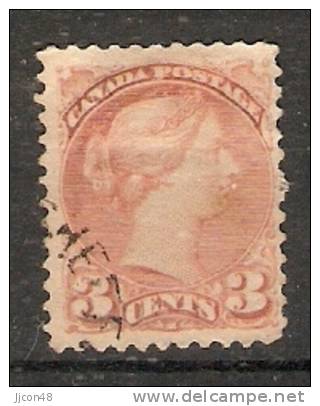 Canada  1868-1870  QE V  (o) - Used Stamps