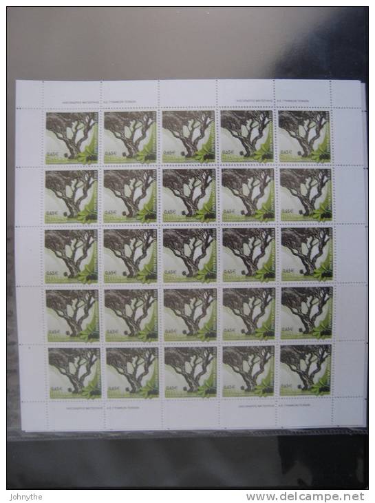 Greece 2006 Anniversaries Events Sheet MNH - Full Sheets & Multiples