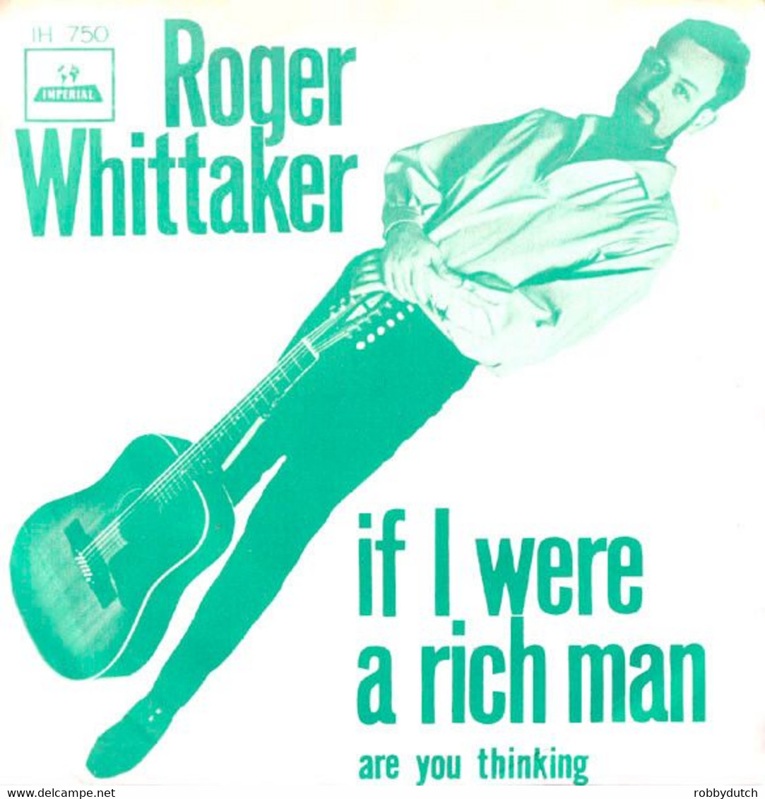 * 7" *  ROGER WHITTAKER - IF I WERE A RICH MAN  (Holland 1967) - Andere - Engelstalig