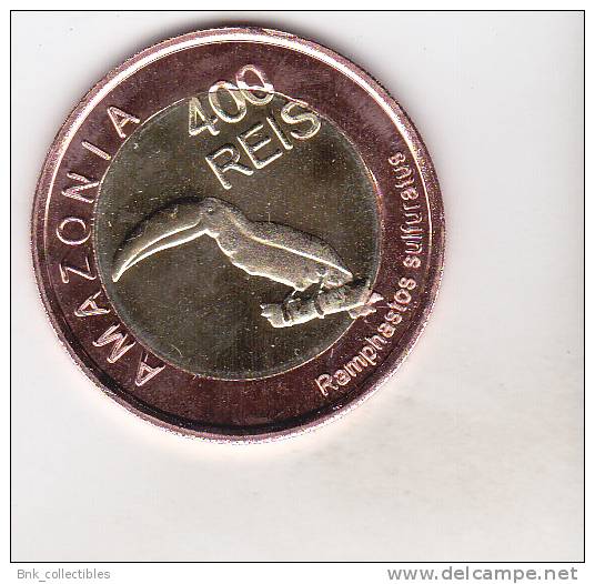 Amazonia 400 Reis 2012 , BU , Bimetallic - Other - America