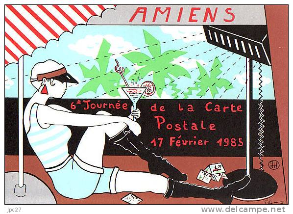 80 AMIENS 6 éme Journée De La Carte Illustrateur HAMM - Hamm