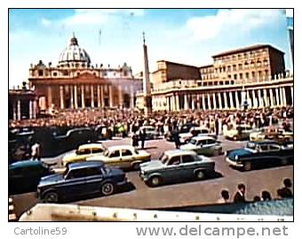 ROMA S PIETRO AUTO CAR FIAT 1100 ALFA ROMEO GIULIETTA  USA VB1972 ED12668 - San Pietro