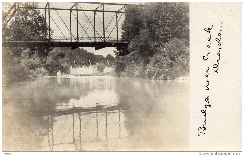 Dresden OH Old Real Photo Postcard - Other & Unclassified