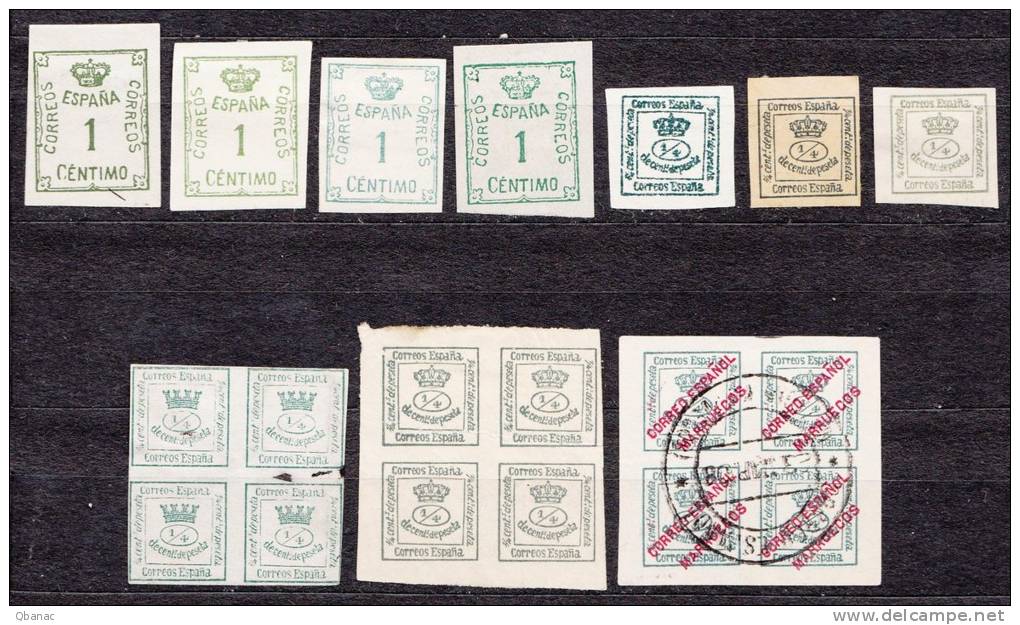 Newspaper Stamps, Diff. Types, Look! - Unused Stamps