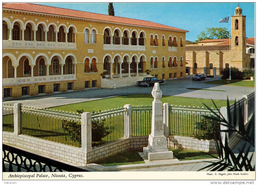CYPRUS - PRE 1984 -  NICOSIA - ARCHIEPISCOPAL PALACE - PERFECT MINT QUALITY - Cipro