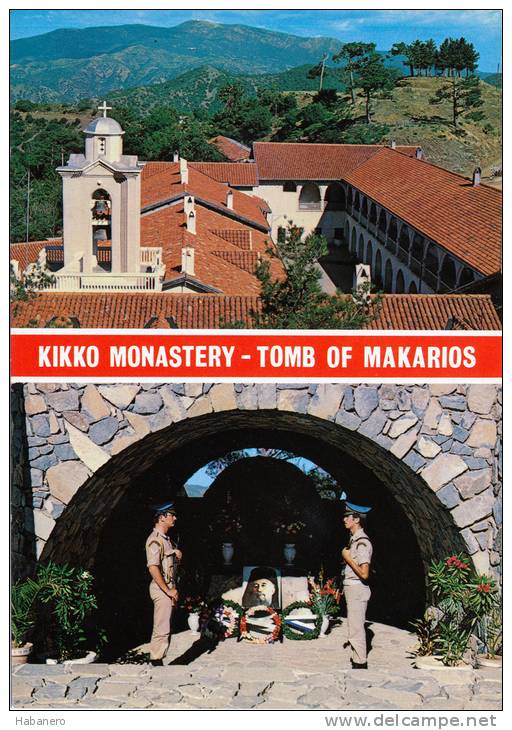 CYPRUS - PRE 1984 -  KIKKO MONASTERY - TOMB OF MAKARIOS - PERFECT MINT QUALITY - Cyprus