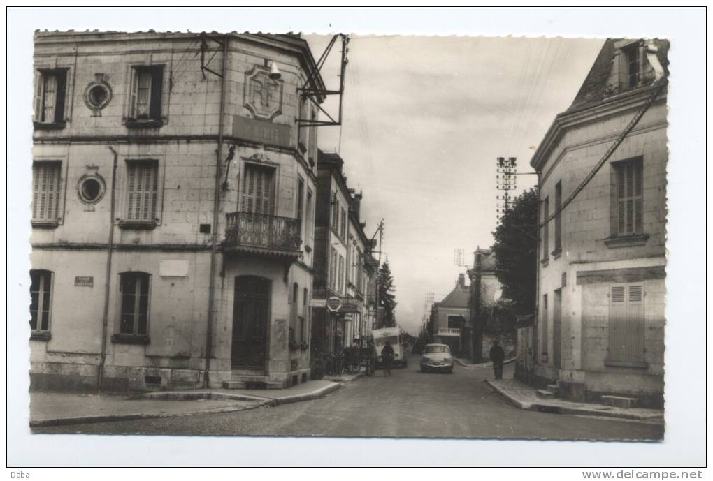 Saint-Georges-sur-Cher. La Rue Principale. - Autres & Non Classés