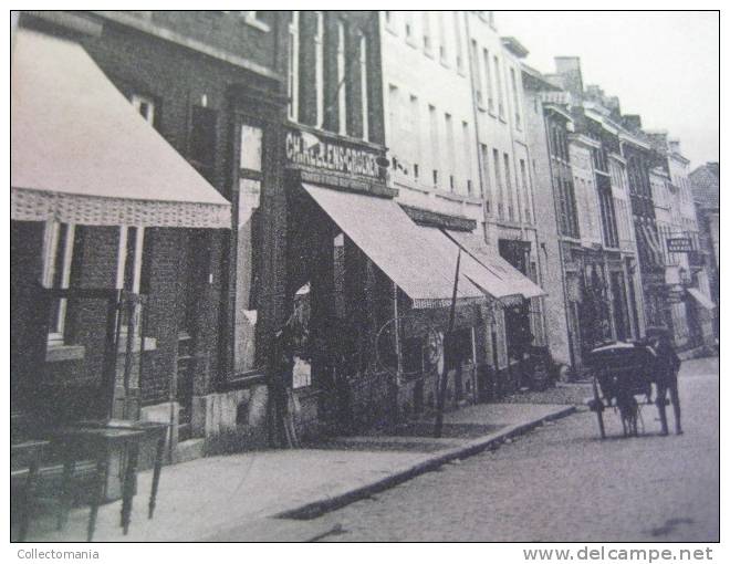 8  postkaarten - rue de Demer,chaussee de curange,grand place, Collège St.Joseph