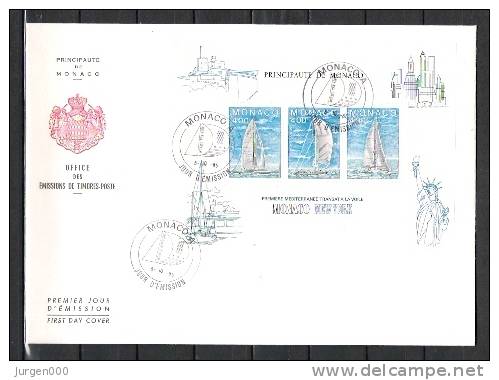 MONACO, 05/10/1985 Jour D'Emission   (GA8261) - Otros & Sin Clasificación