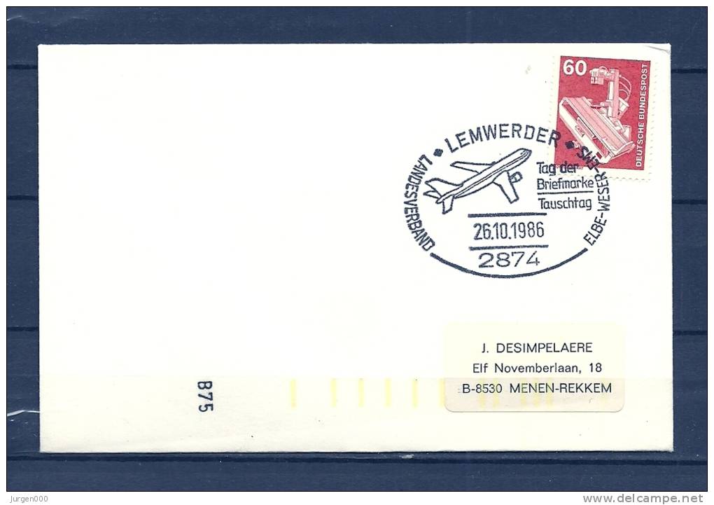 DUITSLAND, 26/10/1986 Landesverband - LEMWERDER  (GA8599) - Avions