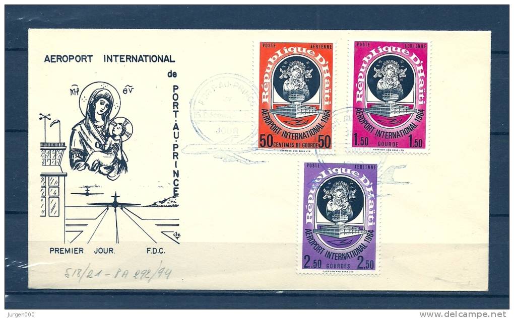 HAITI, 15/12/1964 Aeroport International De Port Au Prince  (GA8633) - Avions