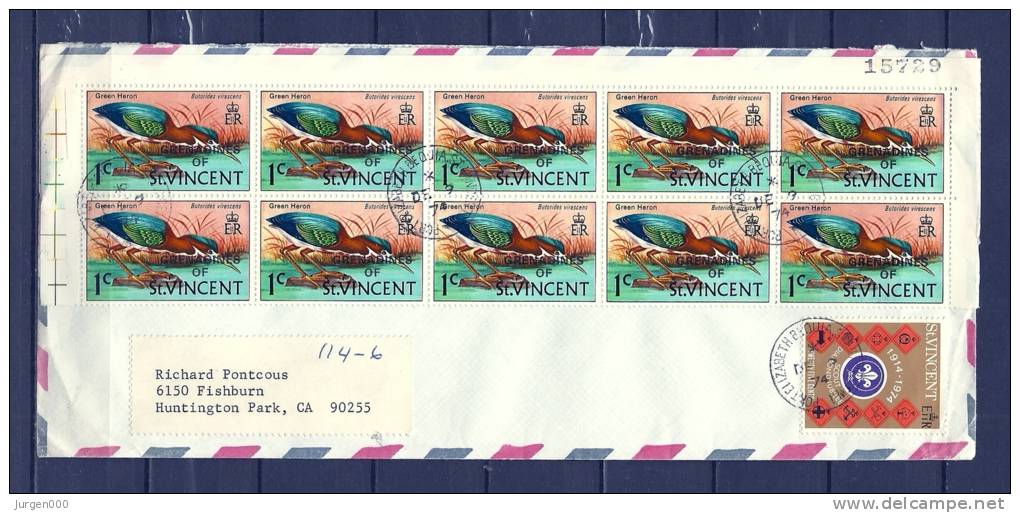 ST VINCENT, 06/09/1974 Portelizabeth (GA8841) - Marine Web-footed Birds