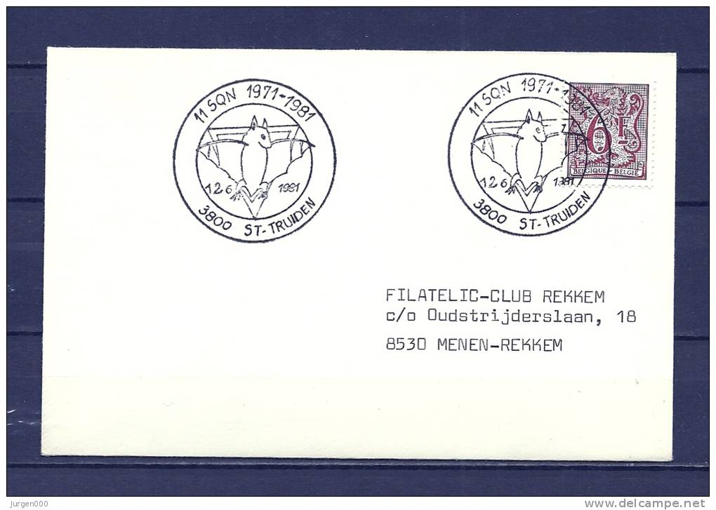 BELGIE, 12/06/1981 ST TRUIDEN  (GA8872) - Vleermuizen