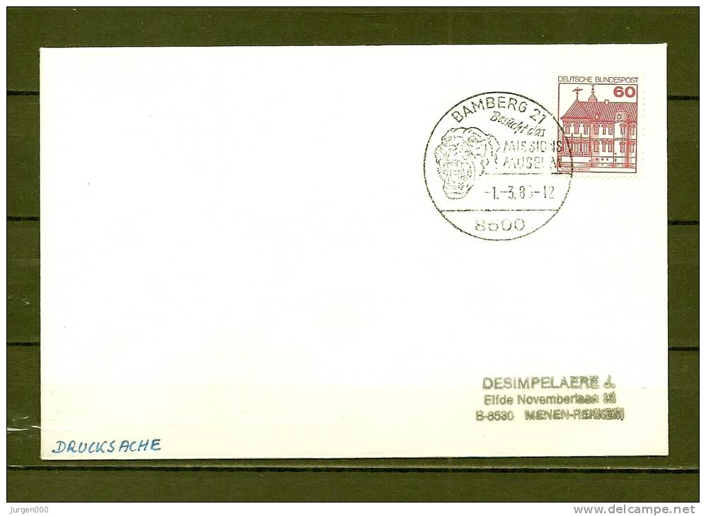 DUITSLAND, 01/03/1983 Missions Museum - BAMBERG  (GA8893) - Game