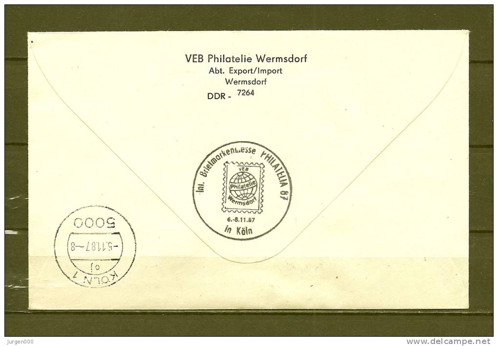 DUITSLAND, 02/11/1987 Vom Austterben - WERMSDORF  (GA9035) - Animalez De Caza