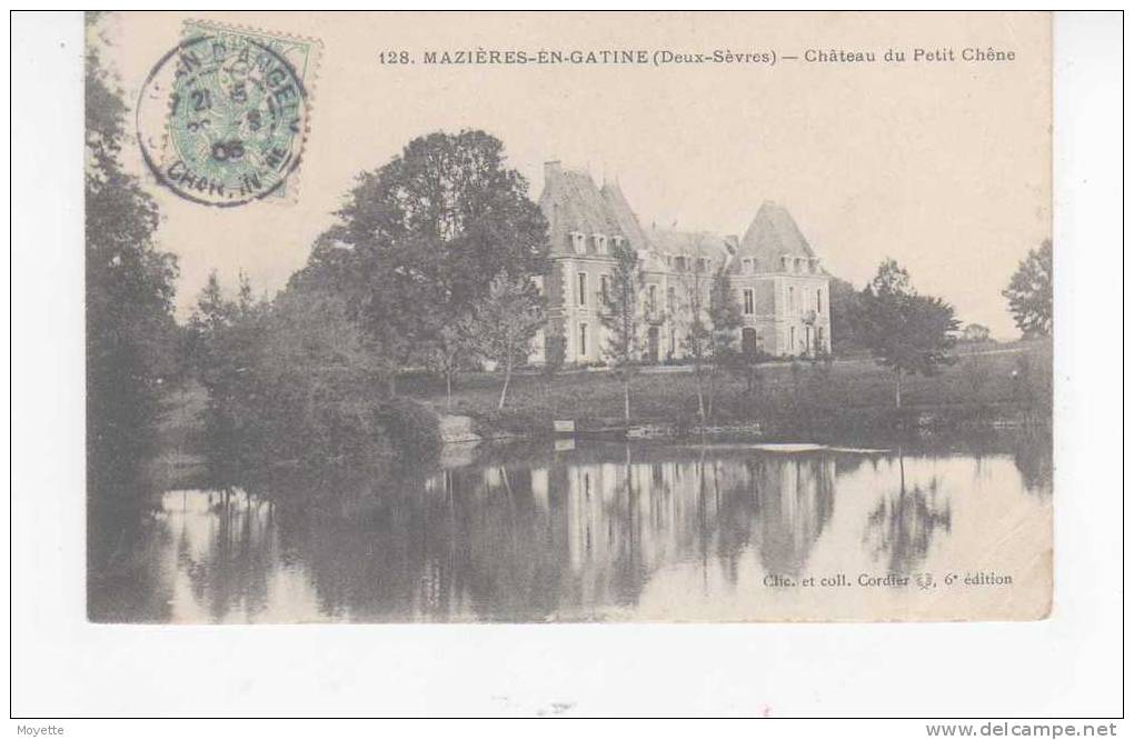 CPA-79-1906-MAZIERES-en-GATINE-CHATEAU DU PETIT CHENE - Mazieres En Gatine