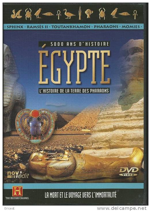 DVD EGYPTE 5000 ANS D'HISTOIRE VOL 6 - Documentari