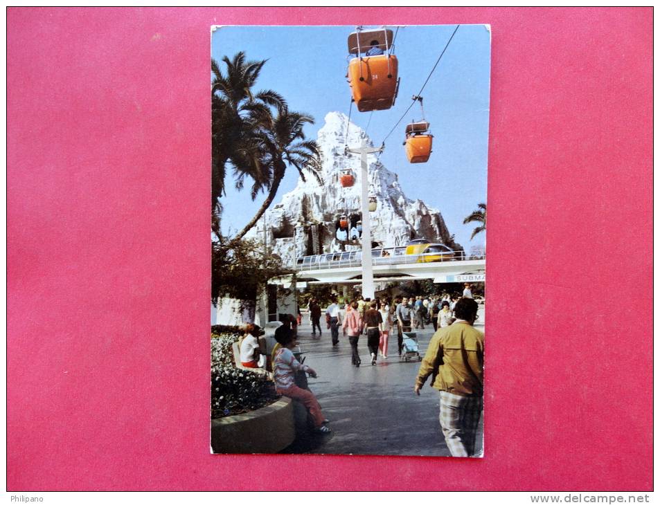 Disney > Disneyland Matterhorn Mountain  1974 Cancel---------------- ----------ref 834 - Disneyland