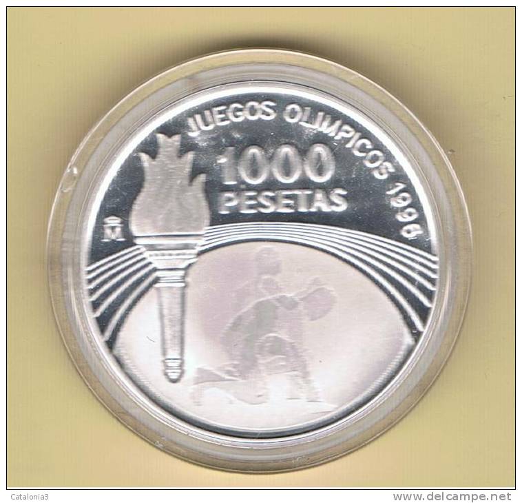 ESPAÑA - 1000 Pesetas 1995 - PLATA - Other & Unclassified