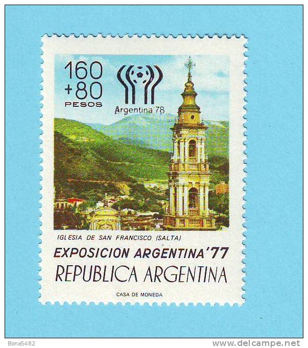 ARGENTINE ARGENTINA EGLISE SALTA FOOTBALL 1978 / MLH* / CR 92 - Ongebruikt