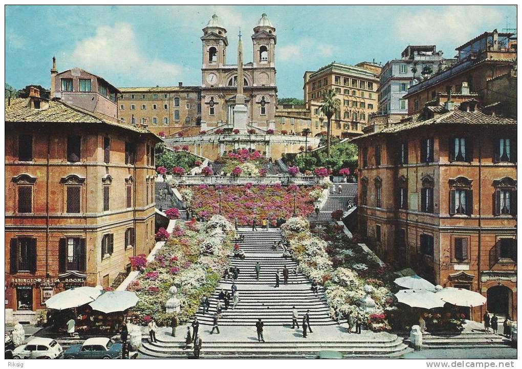 Rome   Spain`s Square  A-896 - Piazze