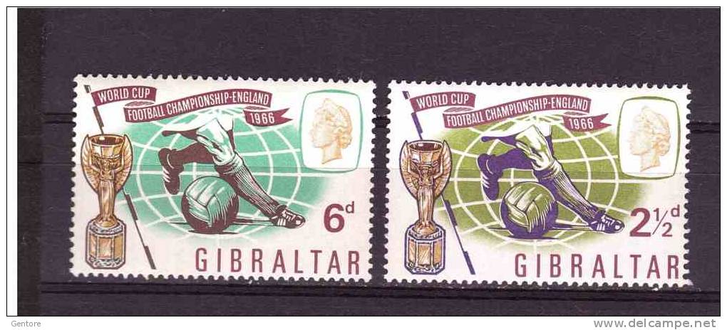 1966 World Cup     Michel Cat N° 177/78 Perfect MNH ** - 1966 – Engeland