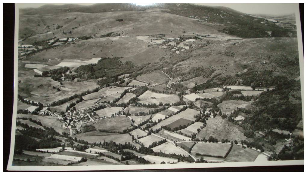 TRES RARE PHOTO AERIENNE GEANTE LAPIE 1957 - NAGES (TARN) - LE PIC De MONTALET POINT CULMINANT Du DEPARTEMENT - Lieux