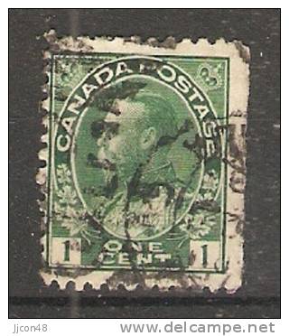 Canada  1912  King George V  (o) - Single Stamps