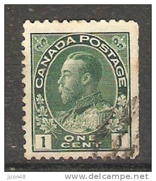 Canada  1912  King George V  (o) - Single Stamps