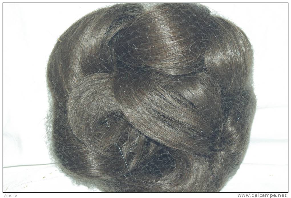 Véritable CHIGNON CHEVEUX  COIFFURE PEIGNE à Fixer Dans Son Filet D' ORIGINE - Sonstige & Ohne Zuordnung