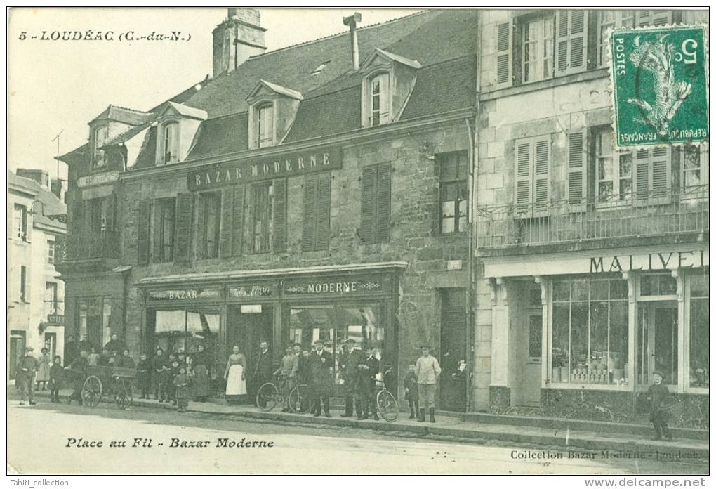 LOUDEAC - Place Au Fil - Bazar Moderne - Loudéac