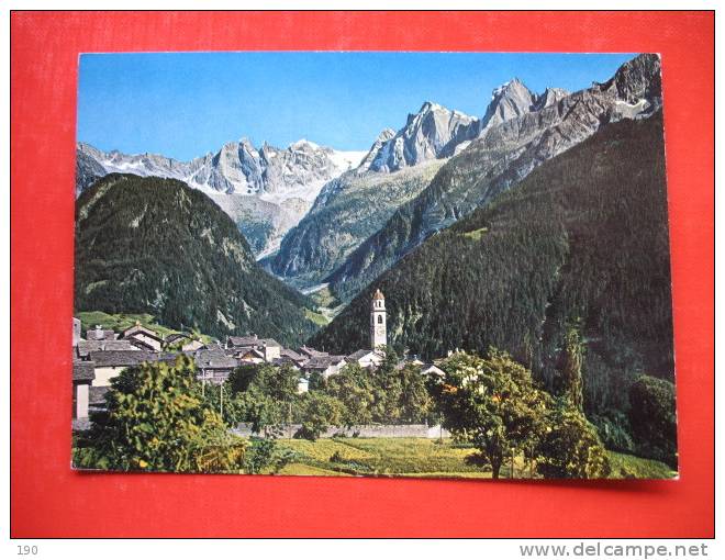 Soglio Und Die Scioragruppe - Soglio