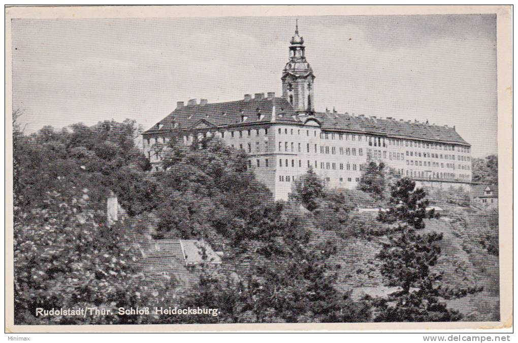 Rudolstadt / Thür - Schlosse Heidecksburg - Rudolstadt