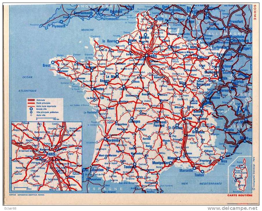 LE CALENDRIERS ALMANACH DES P.T.T.(SOMME) ANNEE DE VOTRE NAISSANCE 1971 UNE GRANDE PHOTO(Saint-Malo) 6 PAGES - Groot Formaat: 1971-80